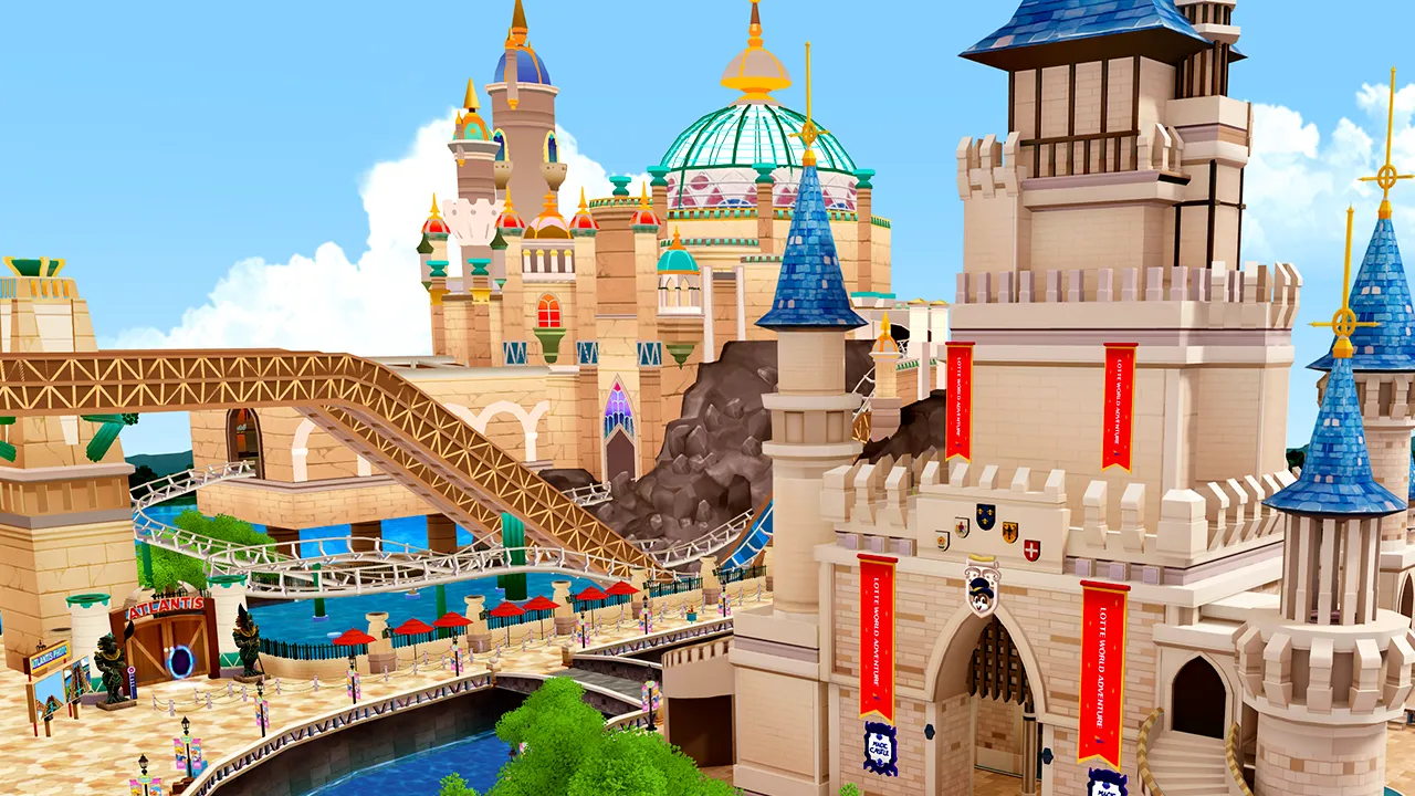 Day6 lotte world ロッテワールドホテル ポーチ ソウル の Lotte World Theme Park and Aquarium + Seoul Sky